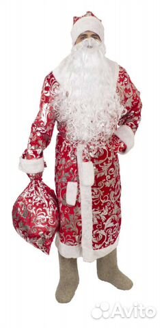 Костюм Деда Мороза взрослый