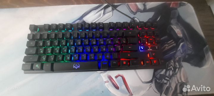 Игровая клавиатура sven kb-g7400