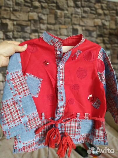 Косоворотка / русская рубашка на 3-5 лет