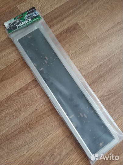 Рамка для номера хромированная