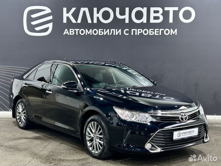 Toyota Camry 2.5 AT, 2016, 187 000 км