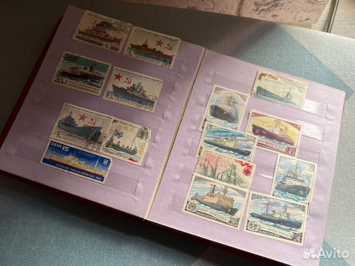 Альбом с марками СССР