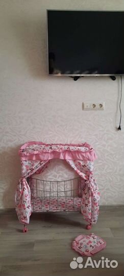 Кроватка для кукол большая