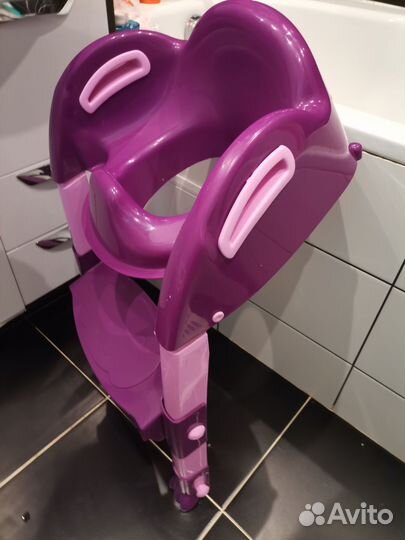 Сидушка на унитаз со ступенькой