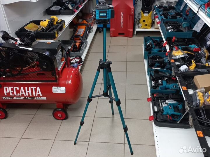 Лазерный уровень makita 4D нивелир 16 линий