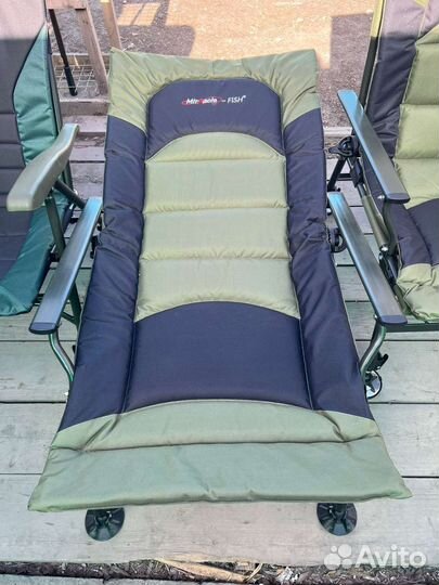 Карповое Кресло Раскладушка нагрузка 150кг
