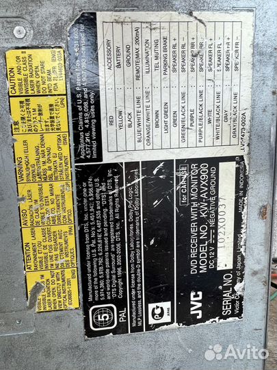 Jvc kw avx-900