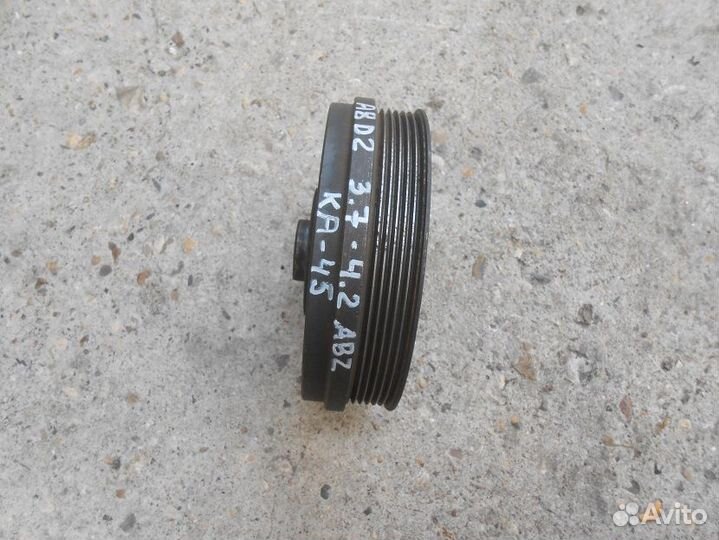 Шкив коленвала Ауди А8 Д2 4.2л ABZ 077105251