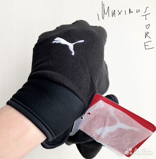 Перчатки Puma Fleece оригинал