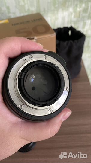 Объектив Nikon 50mm f 1.4g af s nikkor