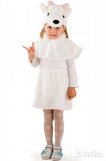 Продам новый новогодний костюм Козочка размер 28