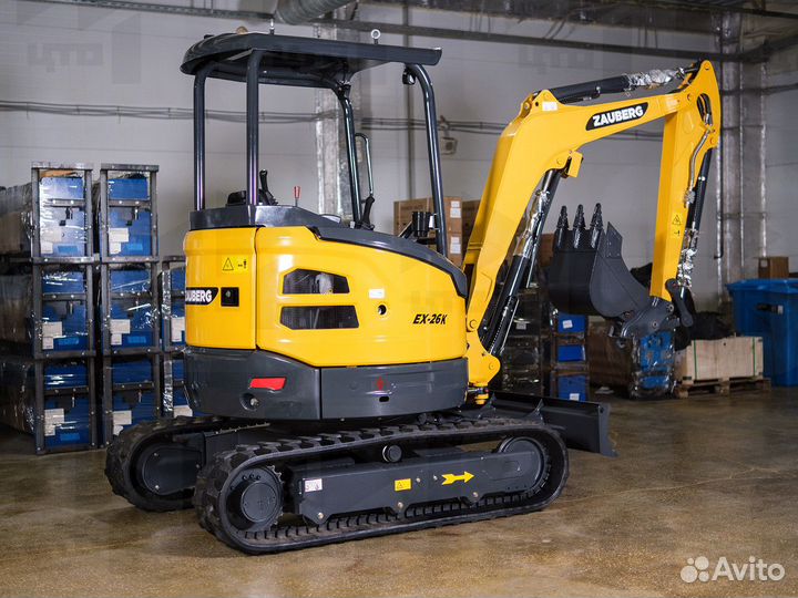 Мини-экскаватор Zauberg EX-26Y, 2024