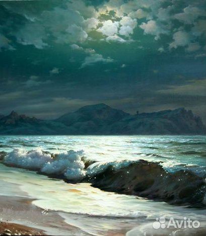 Картины маслом Морской пейзаж