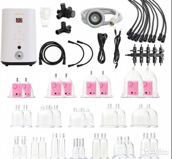 Массажер баночный Биботинг Паук с горячим вакуумом