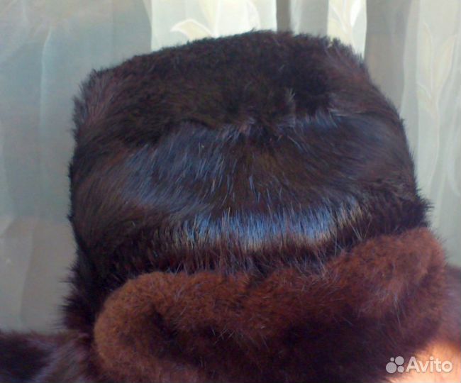 Шапка - ушанка мужская норковая, пр-во СССР