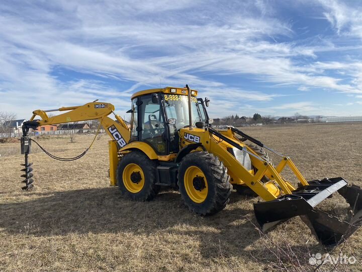 Услуги Экскаватор погрузчика JCB 4CX