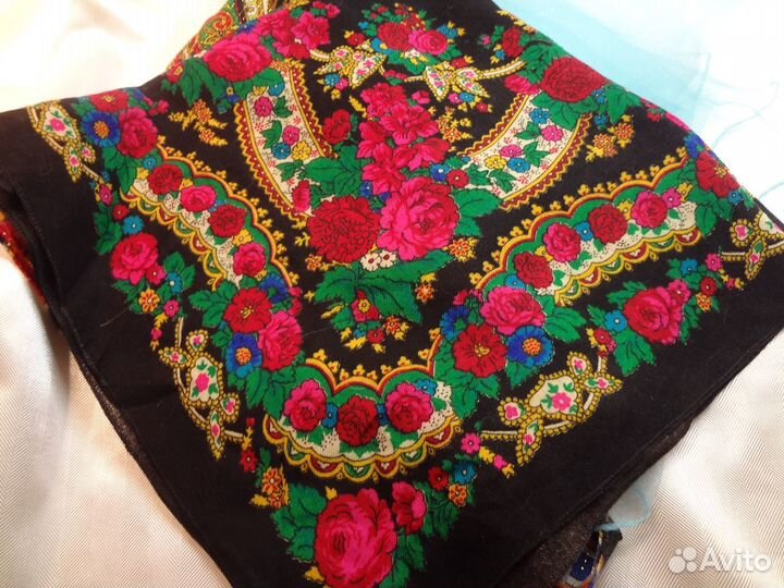 Старинные головные платки СССР