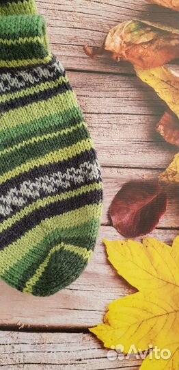Носки вязанные