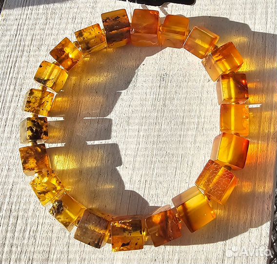 Браслеты Янтарные