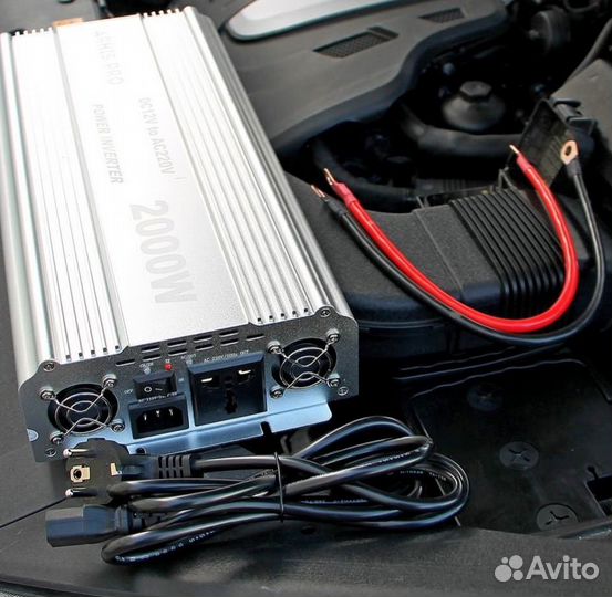 Инвертор 2000 Вт 12*220 ибп котла преобразователь