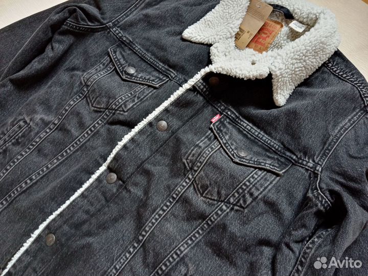 Новая джинсовая куртка levis Sherpa М, L, XL