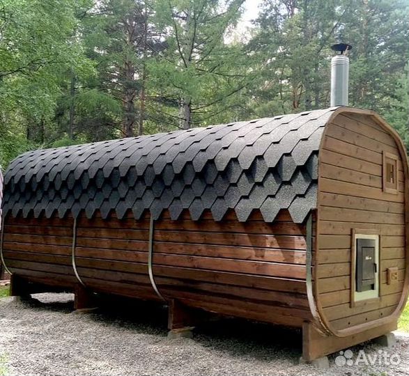 Баня бочка 6 м