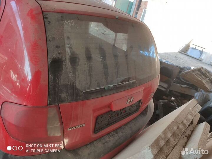 Крышка багажника hyundai getz, в заводском окрасе