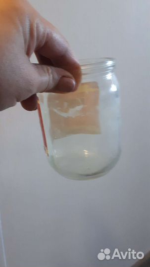 Банка стеклянная бу