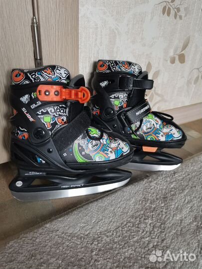 Коньки раздвижные 26-31 размер