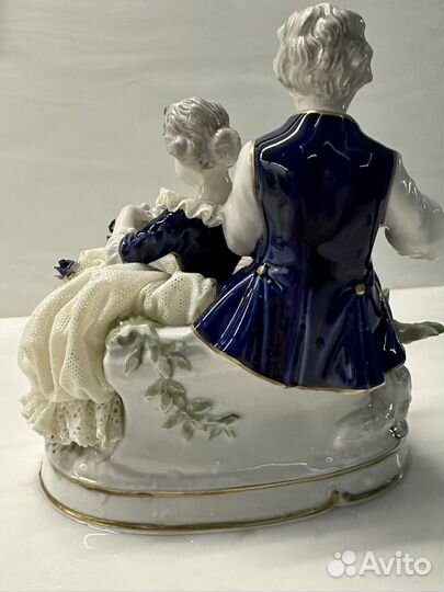 Фарфоровые Кружевницы Германия Unterweissbach