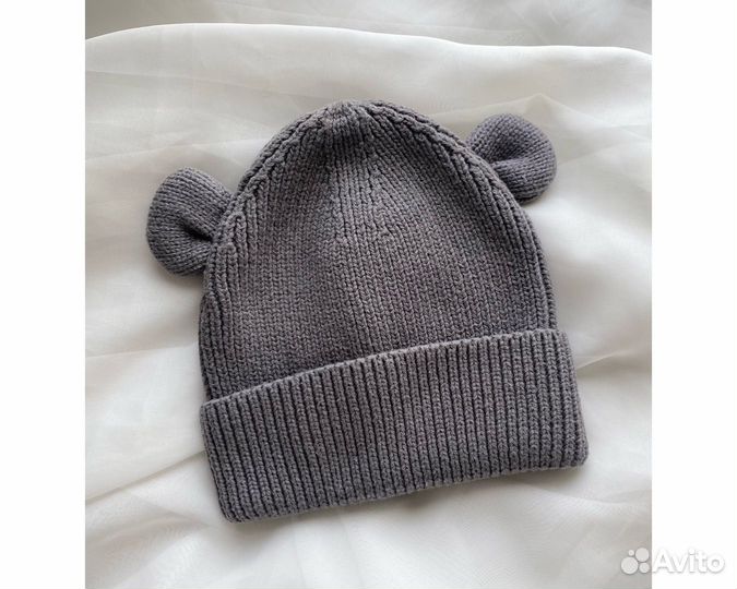 Шапка с ушками hm 86-92
