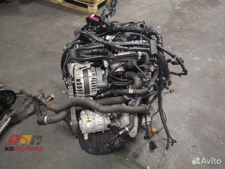 Двигатель CJE Audi с навесным