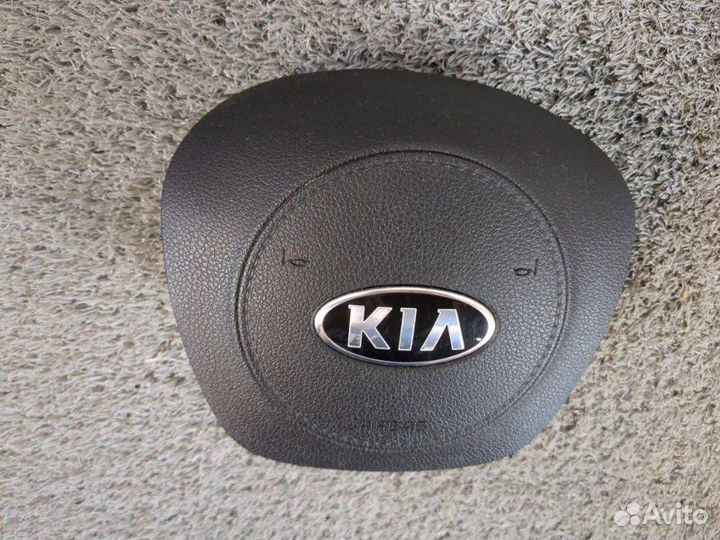 Подушка безопасности в руль передняя левая Kia