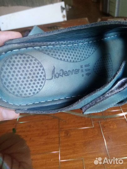 Сабо, сланцы. Натур. кожа. Турция