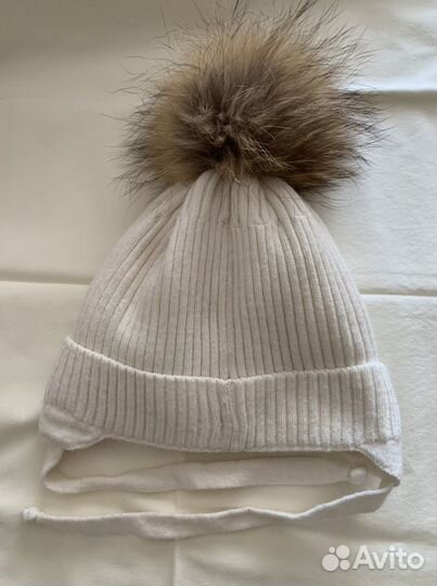 Шапка зимняя для девочки 46-48