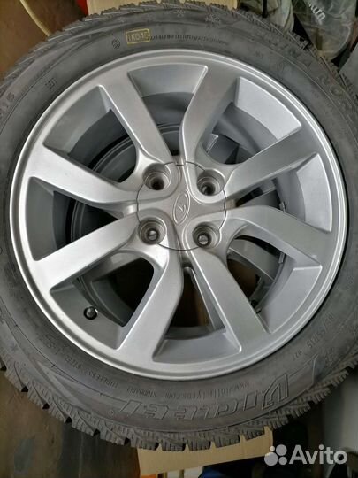 Колеса зимние гранта r15,4*98