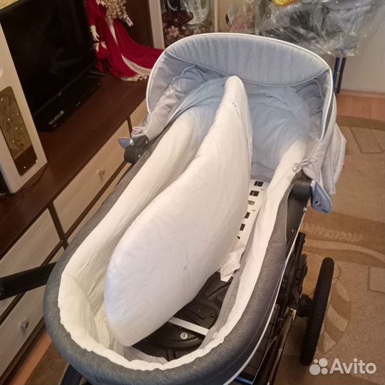 Коляска 2 в 1 bebe mobile Ines