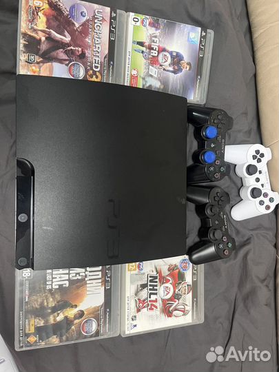 Игровая приставка ps3 с играми