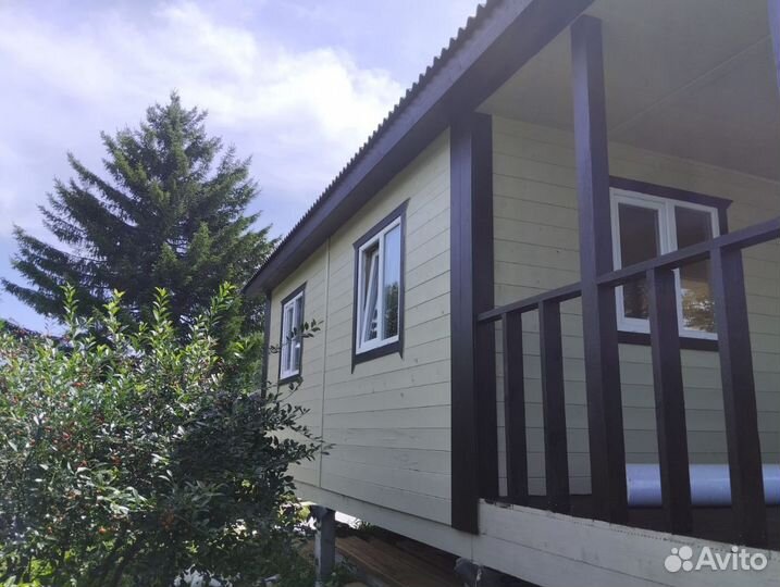 Дом 6х6 с террасой 3х6