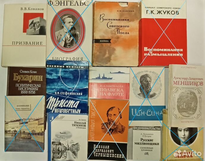 Мемуары, биографии (военные, театральные, научные)