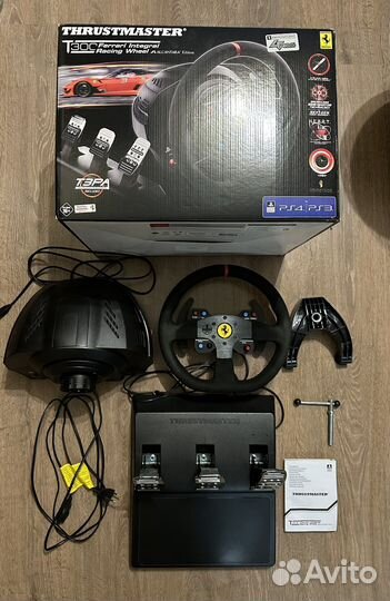 Руль Thrustmaster T300 Ferrari Integral Alcantara