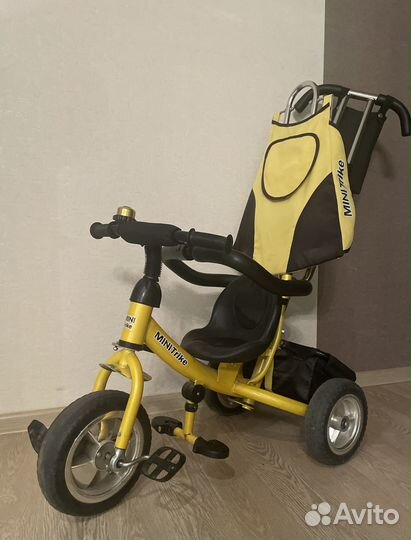 Детский трехколесный велосипед бу