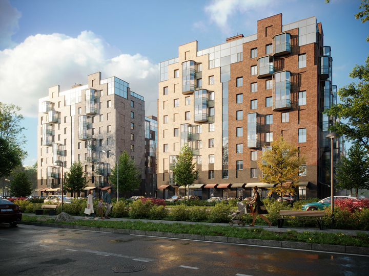 2-к. квартира, 45,6 м², 2/9 эт.