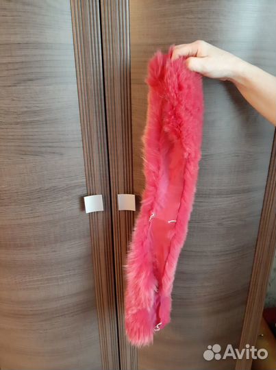 Воротник из Песца крашенный