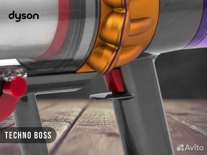 Пылесос Dyson V15 Detect Absolute Серый