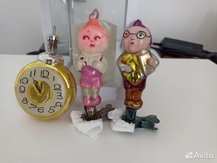 Елочные игрушки СССР