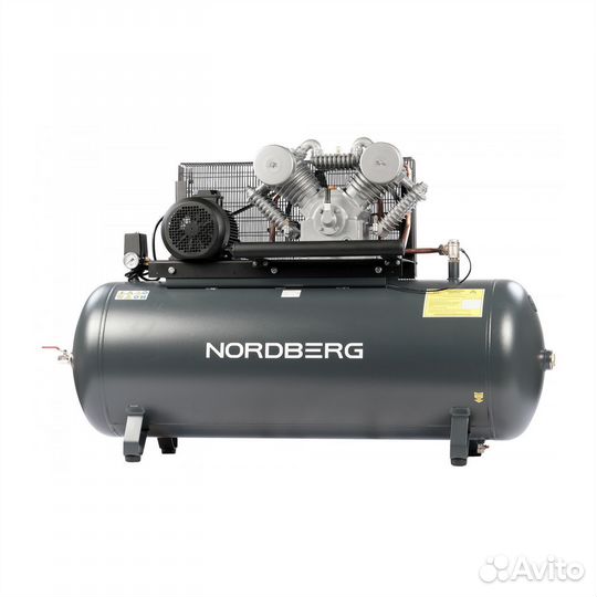 Компрессор поршневой 500л Nordberg NCP500/1000-16