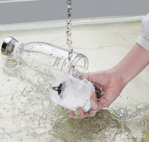 Ручной блендер переносной для соков и смузи