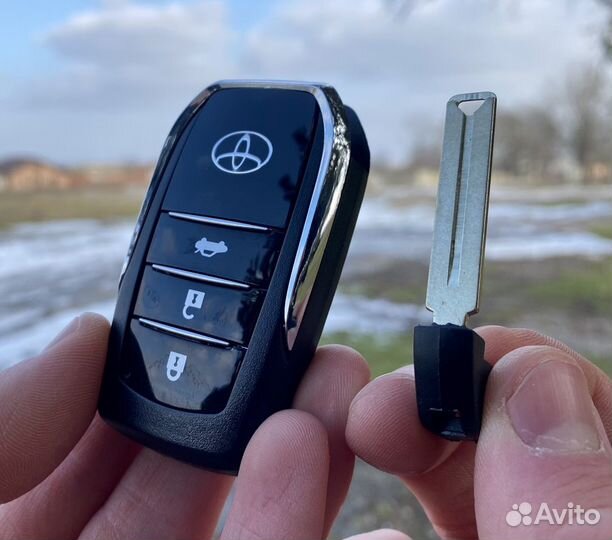 Переделка ключа toyota Corolla/Camry