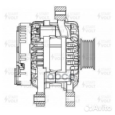 Генератор Geely Emgrand (11) /Lifan X60 (11)